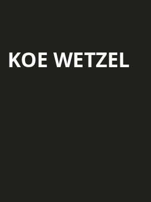 Koe Wetzel, Kemba Live Columbus, Columbus