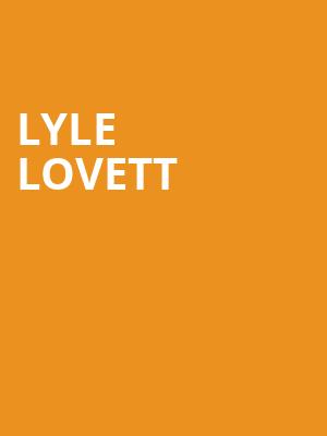 Lyle Lovett, Newport Music Hall, Columbus