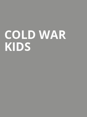 Cold War Kids, Newport Music Hall, Columbus