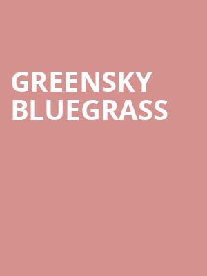 Greensky Bluegrass, EXPRESS LIVE, Columbus