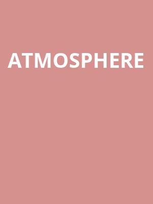 Atmosphere, The Bluestone, Columbus