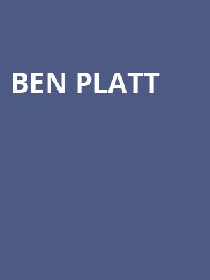 Ben Platt, Schottenstein Center, Columbus