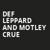 Def Leppard and Motley Crue, Ohio Stadium, Columbus