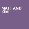 Matt and Kim, Newport Music Hall, Columbus